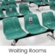 The waiting room of Miami Industrial Trucks